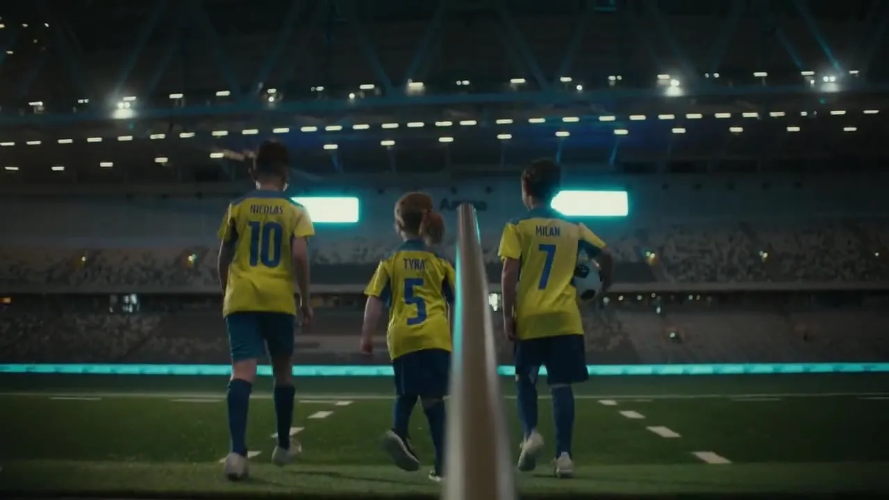 Barncancerfonden – När vi gräver guld för sjuka barn, stillbild ur filmen. Foto: Petter Bülling